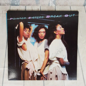 Pointer Sisters Break Out Vintage 1983 Vinyl Record  Pop LP Jump I'm So Excited